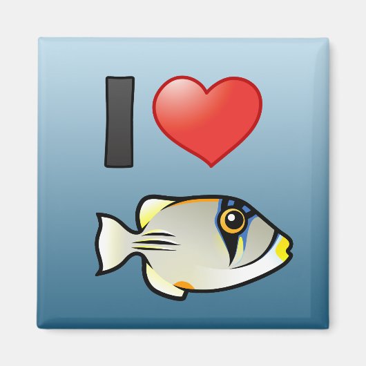 I Liebe Arabian Picassofish Magnet (Vorne)