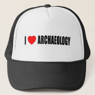 I Liebe-Archäologie Truckerkappe