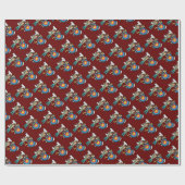 I Liebe Archery Geschenkpapier (Flach)