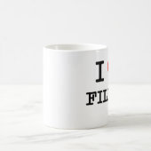 I Liebe-Archivierung Kaffeetasse (Mittel)