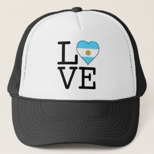 I Liebe-Argentinien-Hut Truckerkappe