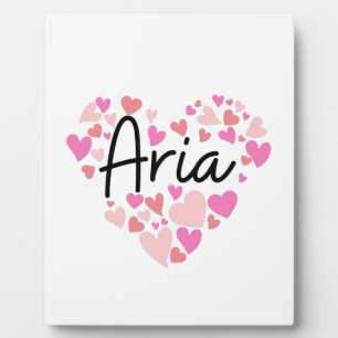 I Liebe Aria Fotoplatte