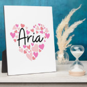 I Liebe Aria Fotoplatte (Seite)