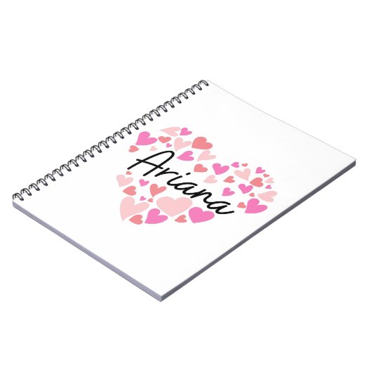 I Liebe Ariana Notizblock (Linke Seite)