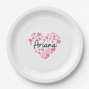 I Liebe Ariana Pappteller