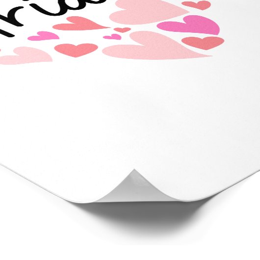 I Liebe Ariana Poster (Ecke)