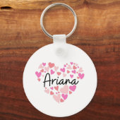 I Liebe Ariana Schlüsselanhänger (Vorderseite)