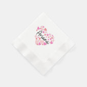 I Liebe Ariana Serviette (Ecke)