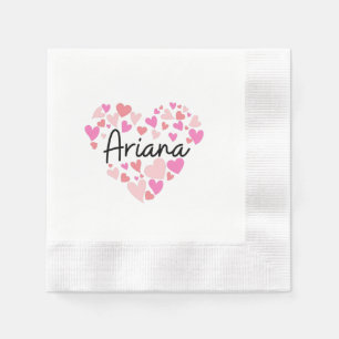 I Liebe Ariana Serviette