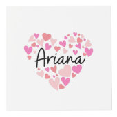 I Liebe Ariana Würfel (Vorderseite)