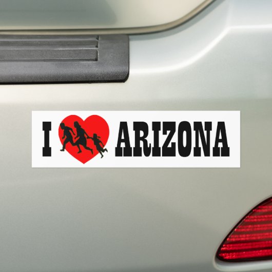 I Liebe Arizona Autoaufkleber (Auf Auto)