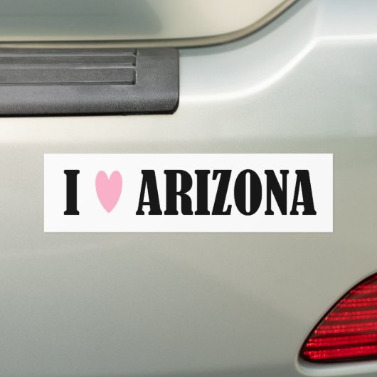 I LIEBE-ARIZONA-AUTOAUFKLEBER AUTOAUFKLEBER (Auf Auto)