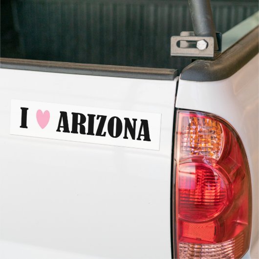 I LIEBE-ARIZONA-AUTOAUFKLEBER AUTOAUFKLEBER (Auf Lkw)