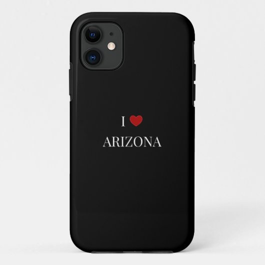 "I Liebe Arizona" Case-Mate iPhone Hülle (Rückseite)