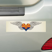 I Liebe Arizona - Flügel Autoaufkleber (Auf Auto)