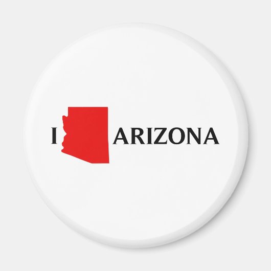 I Liebe Arizona I Liebe AZ Magnet (Vorne)