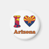I Liebe Arizona Magnet (Vorne)