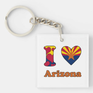 I Liebe Arizona Schlüsselanhänger