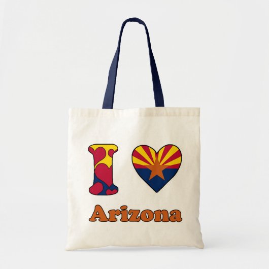I Liebe Arizona Tragetasche (Vorne)