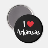 I Liebe Arkansas Magnet (Vorderseite/Rückseite)