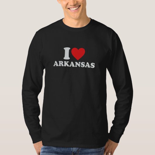 I Liebe Arkansas T-Shirt (Vorderseite)