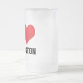 I Liebe Arlington Mattglas Bierglas (Mittel)