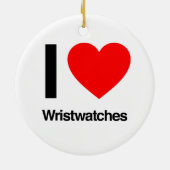 i Liebe Armbanduhren Keramikornament (Hinten)