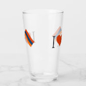 I Liebe Armenia Glass Cup Glas (Links)