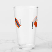 I Liebe Armenia Glass Cup Glas (Rechts)