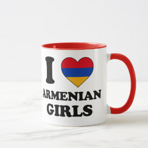 I Liebe Armenian Girls Tasse