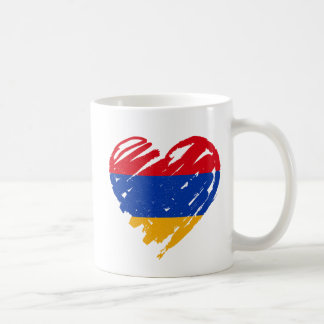 I Liebe Armenien - Armenische Flaggenmitte Kaffeetasse