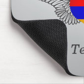 I Liebe Armenien - Flügel Mousepad (Ecke)