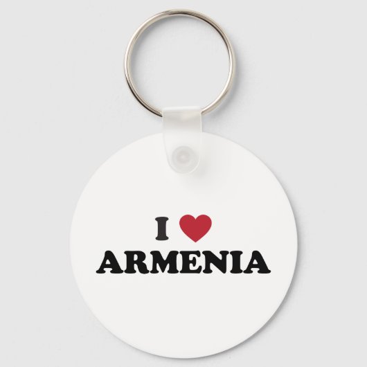 I Liebe Armenien Schlüsselanhänger (Vorderseite)