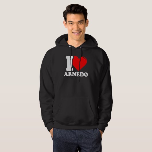 I Liebe Arned Hoodie (Vorne ganz)
