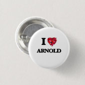 I Liebe Arnold Button (Vorne & Hinten)
