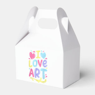 I Liebe Art, Artist Painter Colorful Painting Gift Geschenkschachtel