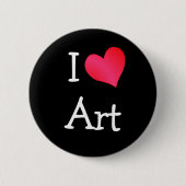 I Liebe Art Button (Vorderseite)