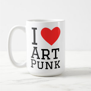 I Liebe Art Punk Kaffeetasse