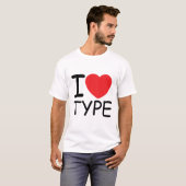I Liebe-Art T-Shirt (Vorne ganz)