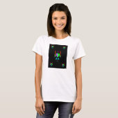 I Liebe Art Women's White Basic Tank Top (Vorne ganz)