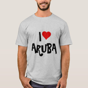 "I Liebe Aruba" Benutzerdefiniertes Design T-Shirt