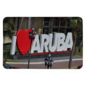 "I Liebe Aruba", Fotografie, Magnet (Horizontal)