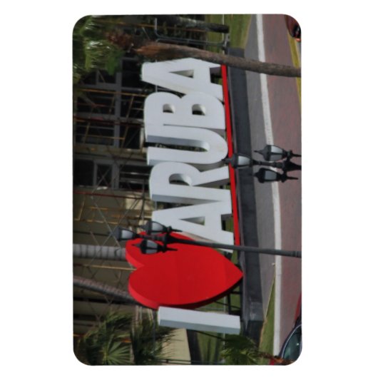 "I Liebe Aruba", Fotografie, Magnet (Vertikal)