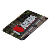 "I Liebe Aruba", Fotografie Magnet (Linke Seite)