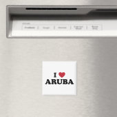 I Liebe Aruba Magnet (In Situ (Geschirrspüler))