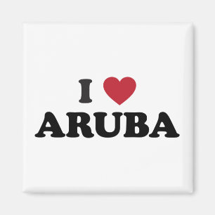 I Liebe Aruba Magnet