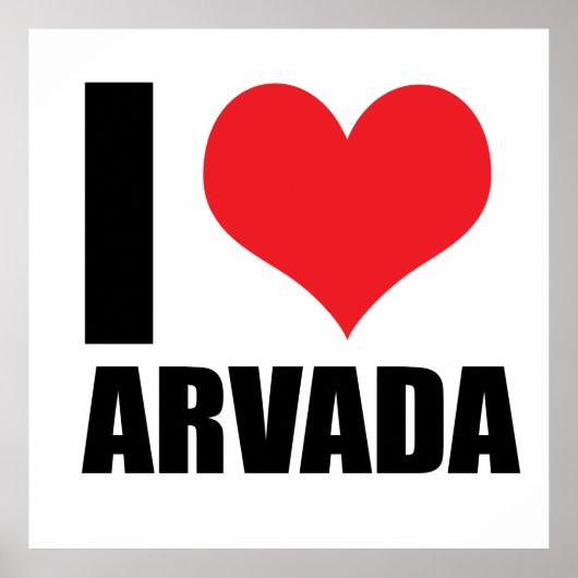 I Liebe Arvada Poster (Vorne)