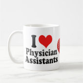 I Liebe-Arzt-Assistenten Kaffeetasse (Links)