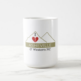 I Liebe Asheville & Western NC Kaffeetasse