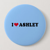 I LIEBE ASHLEY BUTTON (Vorderseite)
